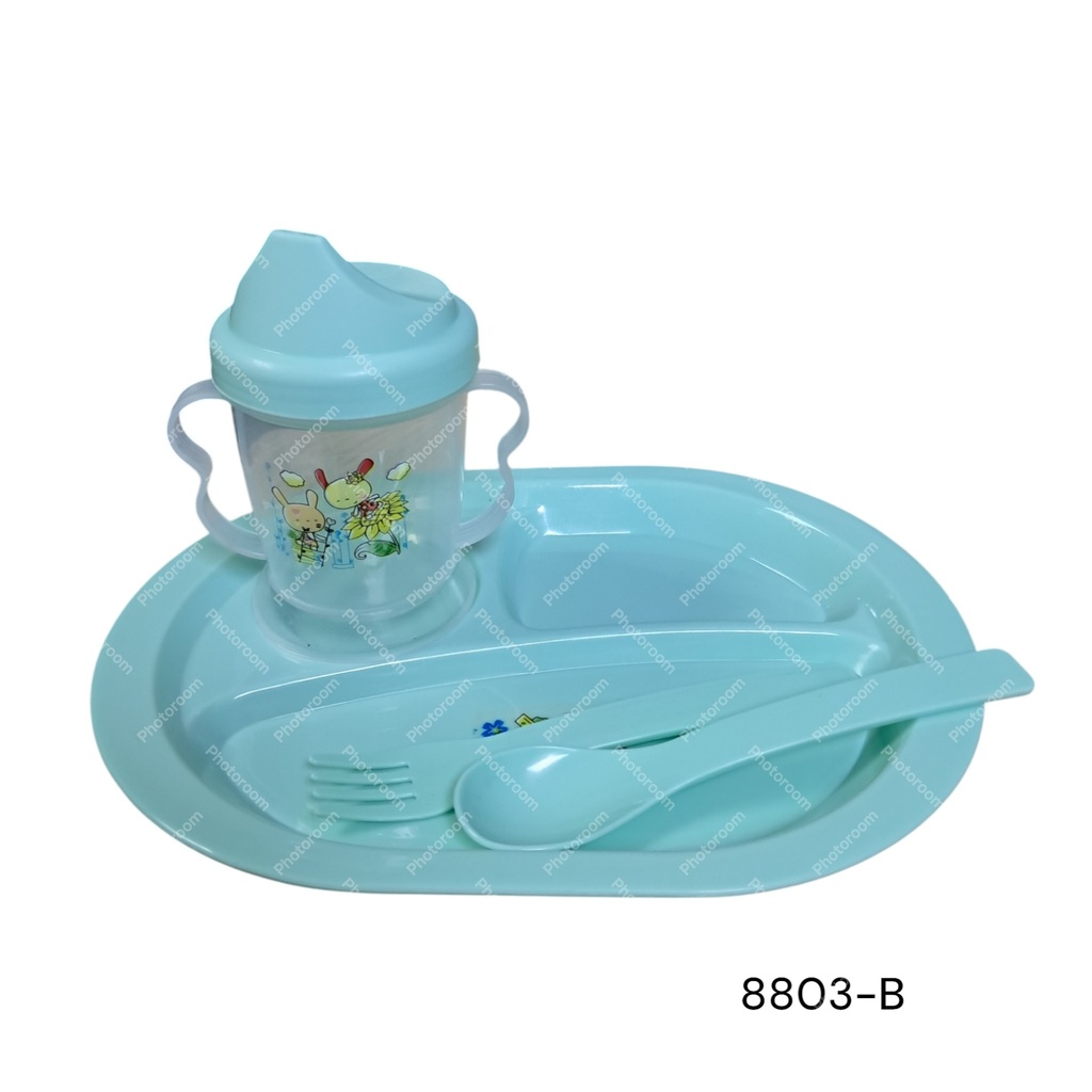 SET BEBE OVAL 3PZS VASO