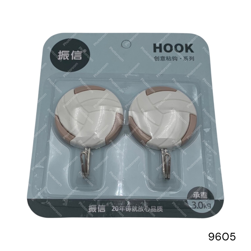 GANCHO PARED BALON 2 UND