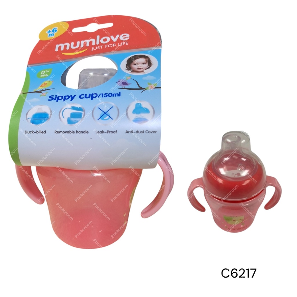 VASO SIPPY ANTI GOTEO CON ASAS 150ML