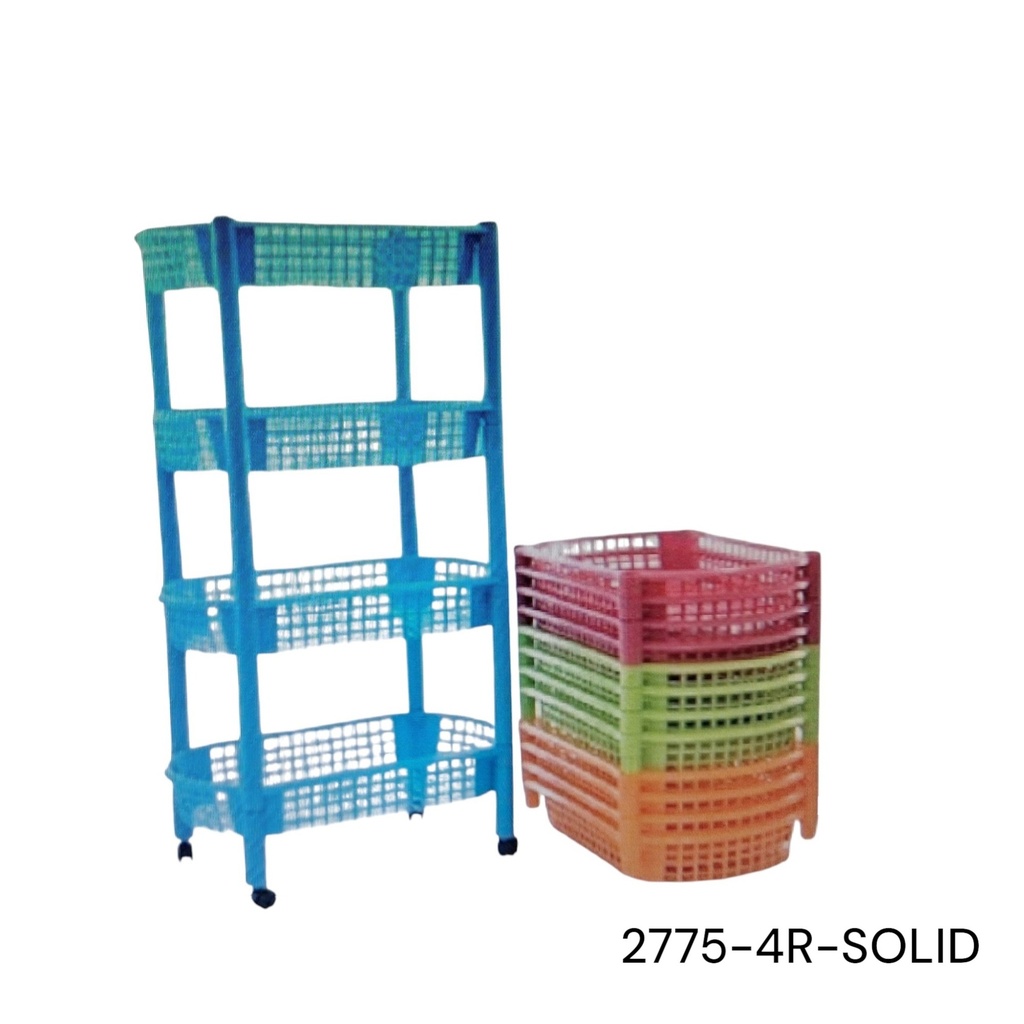 ORGANIZADOR PLASTICO 4 PISOS  CXB-10 UD.