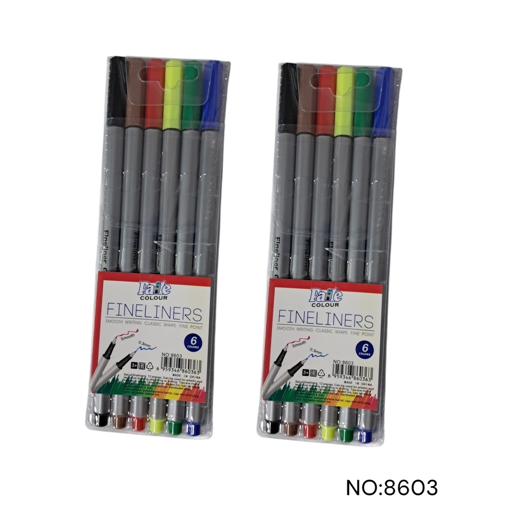 MARCADORES PUNTA FINA 6 UND