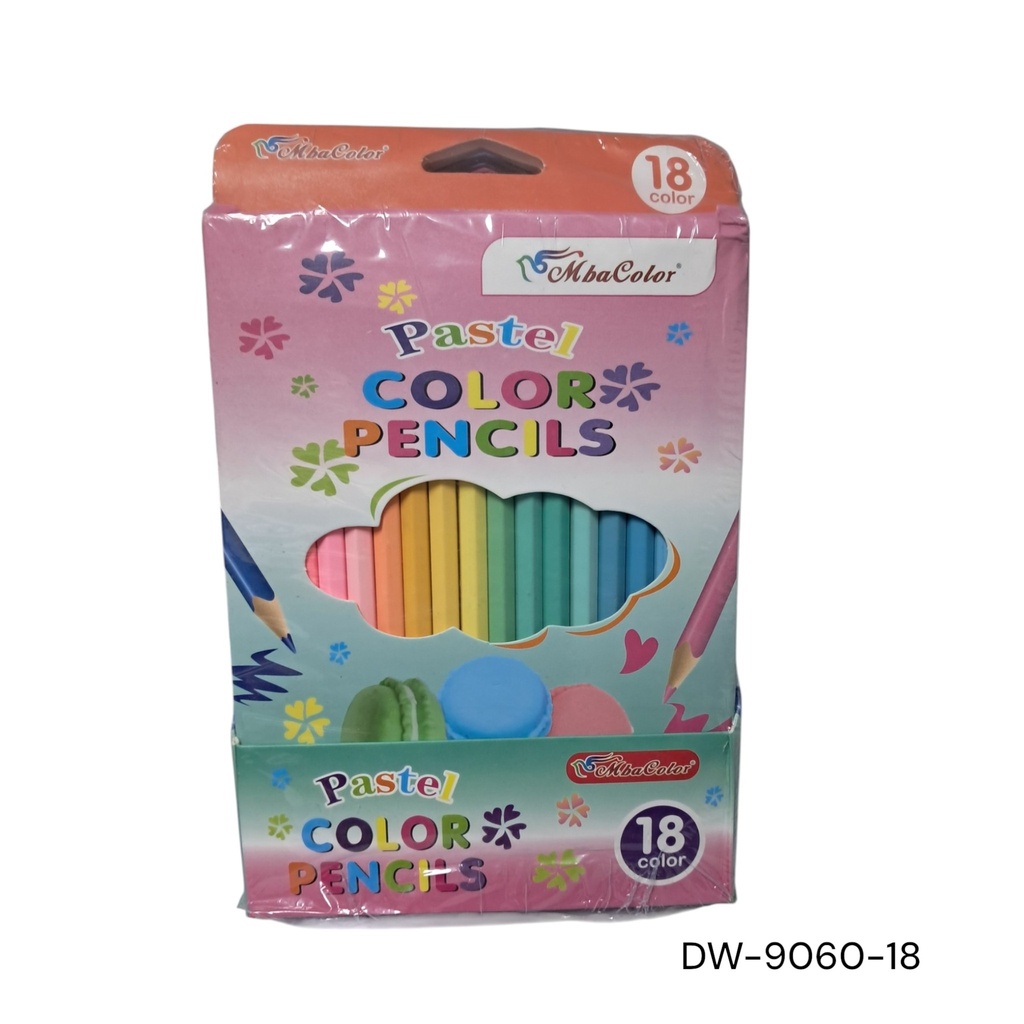 LAPIZ 18 COLORES SURTIDOS  CXB-180UD.