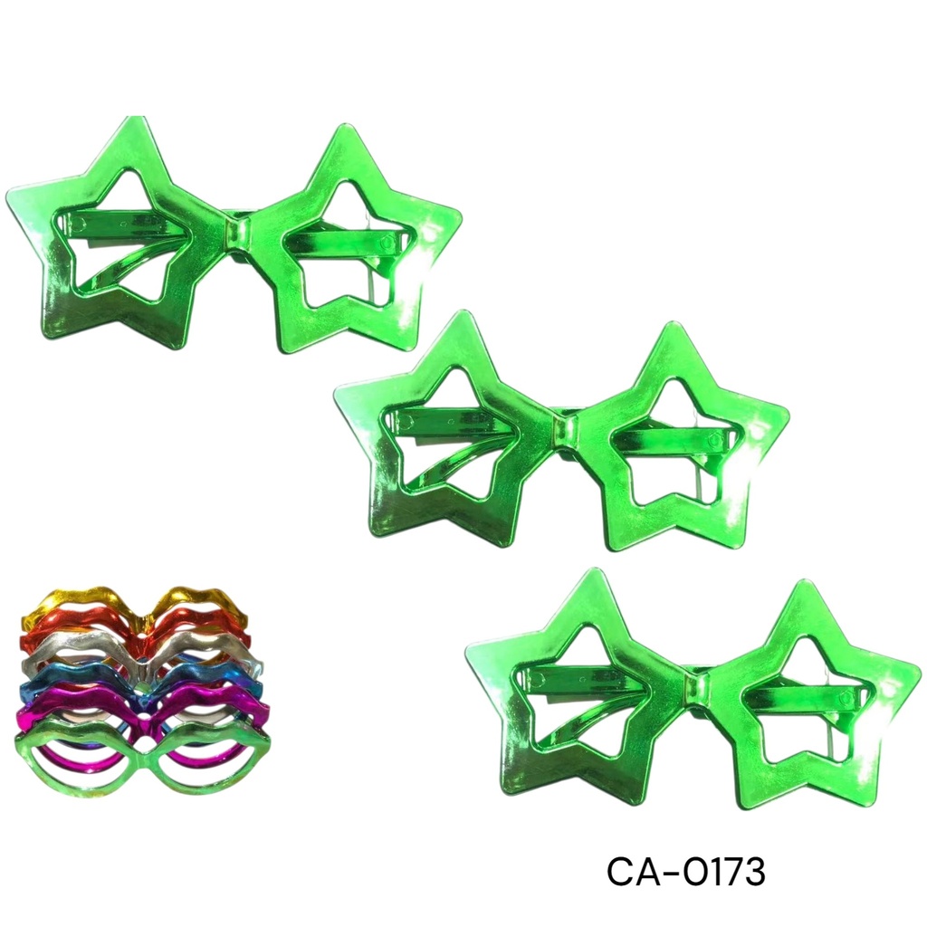 LENTE FIESTA ESTRELLA METALICO