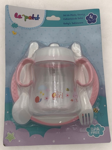 [021-08500]  BEBE BOWL  LE PETIT 3PZS