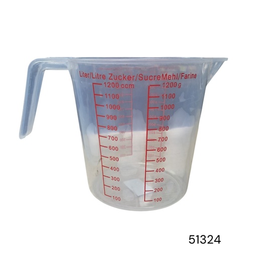 [51324] TAZA DE MEDIR PLASTICA 1100ML