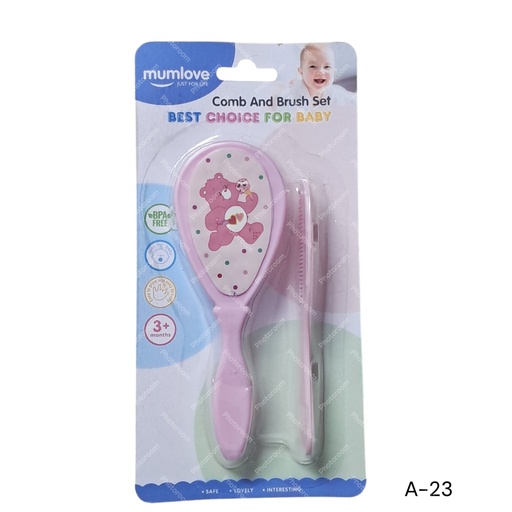 [A-23] CEPILLO PEINILLA PARA GEMENIES BEBE 2PZS