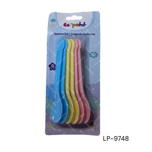 [LP-9748] SET CUCHARAS PARA BEBE COLORES