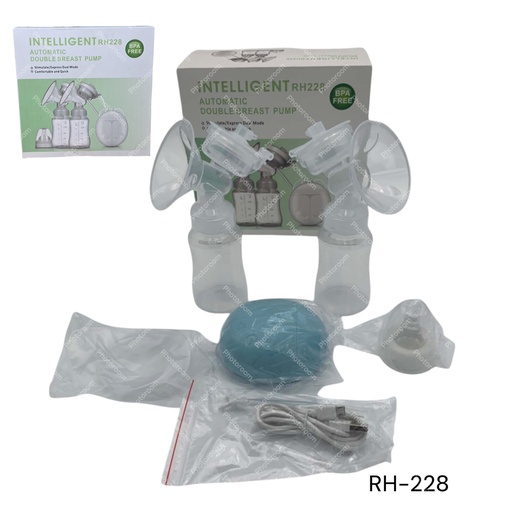 [RH-228] EXTRACTOR DE LECHE ELECTRICO DOBLE