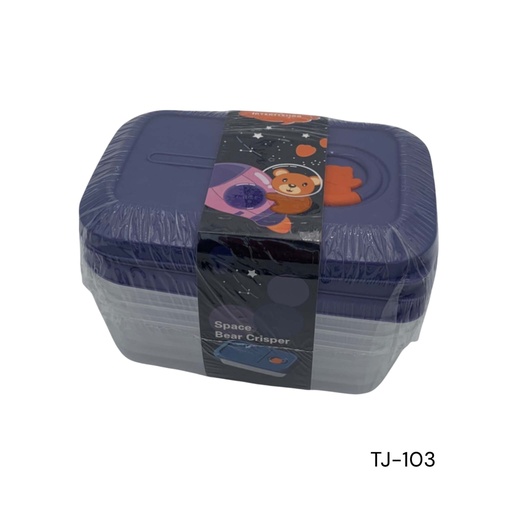 [TJ-103] ENVASE  RECT 500ML 14X10X6CM