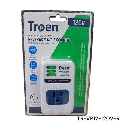 [TR-VP10-120V] PROTECTOR DE VOLT PARA NEV Y AC