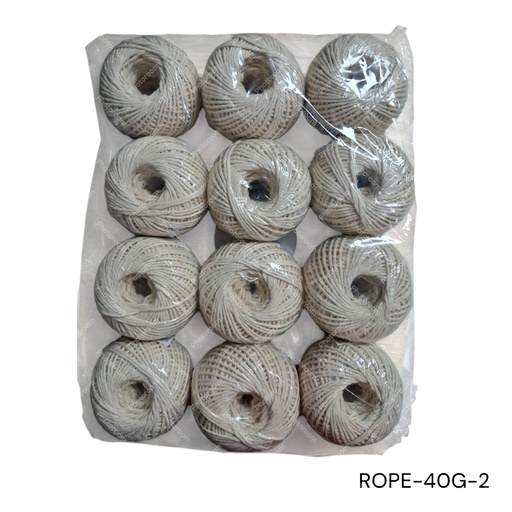 [ROPE-40G-2] CUERDA DE CANAMO 40G