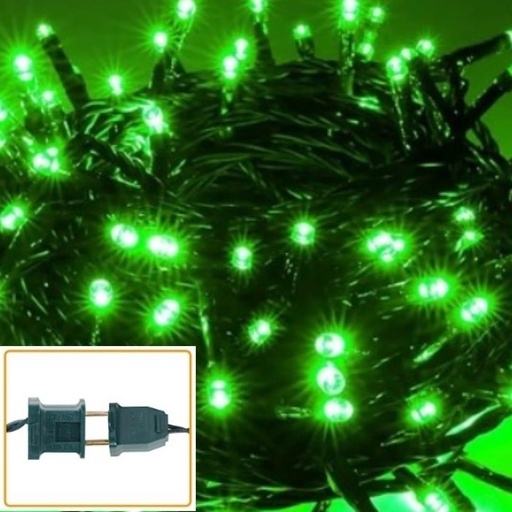 [CA-0005VER] NAVIDAD LUZ 7M/100L VERDE CXB100