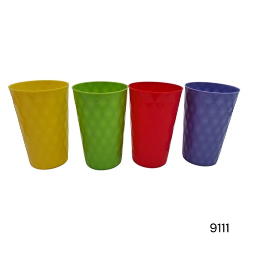 [9111] VASO 8 OZ DE COLORES