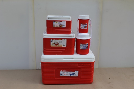 [3484C3] HIELERA ROJA 5 PCS