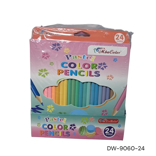 [DW-9060-24] LAPIZ 24 COLORES SURTIDOS   CXB-144UD.