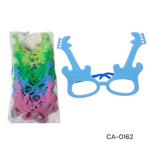 [CA-0162] LENTE FIESTA GUITARRA FLUORECENTE   CXB-1200 UD.