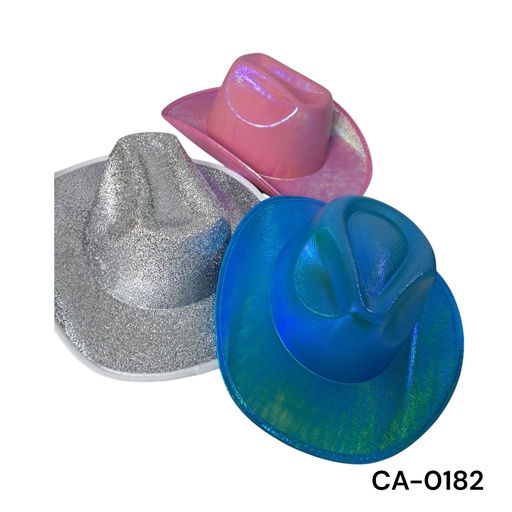 [CA-0182] SOMBRERO VAQUERO ESCARCHADO
