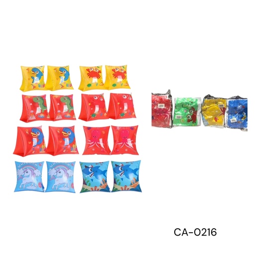 [CA-0216] FLOTADOR BRAZO NIÑO 17X21CM   CXB-300 UD
