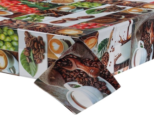 [CA-0037-4] ROLLO MANTEL 0.7X13.7X30M CAFE   CXB-3 UD.